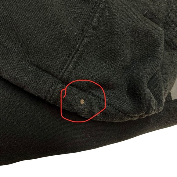 Carhartt Rain Defender Hoodie Mens XL Black Pullover Logo Bold Spellout 104816 - Picture 7 of 11